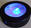 Ljuspuck blå